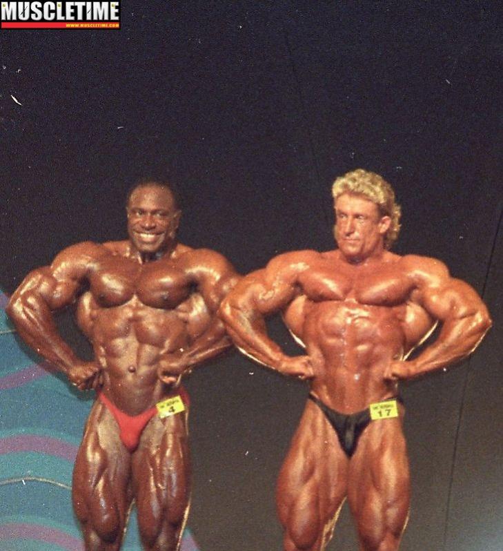 Όνομα: Lee Haney and Dorian Yates at 1991 Mr. Olympia.jpg Εμφανίσεις: 3458 Μέγεθος: 85,2 KB