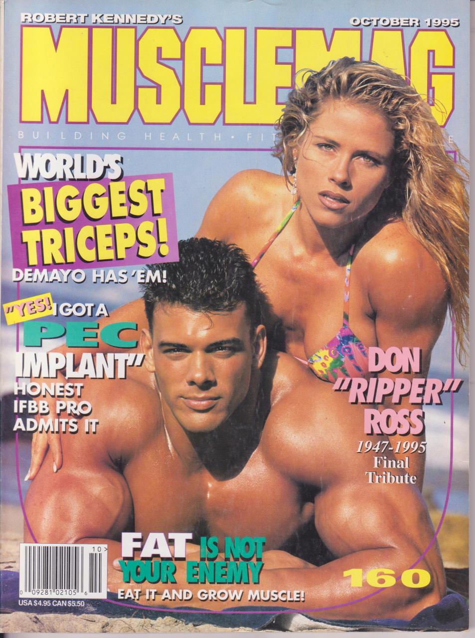 Όνομα: MUSCLEMAG USA - ΟΚΤΩΒΡΙΟΣ  1995.jpg Εμφανίσεις: 885 Μέγεθος: 194,6 KB