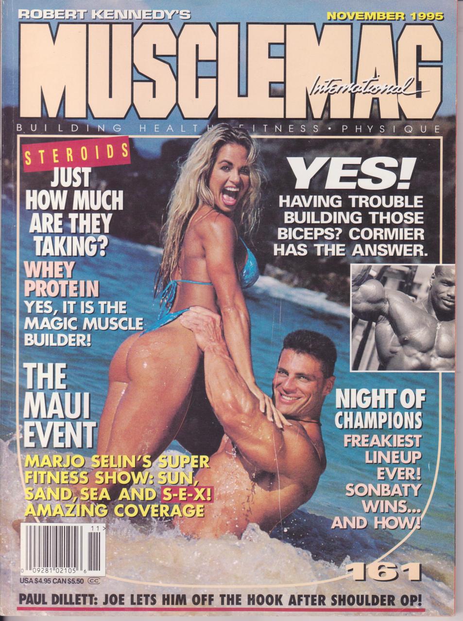 Όνομα: MUSCLEMAG USA - ΝΟΕΜΒΡΙΟΣ  1995.jpg Εμφανίσεις: 892 Μέγεθος: 218,7 KB